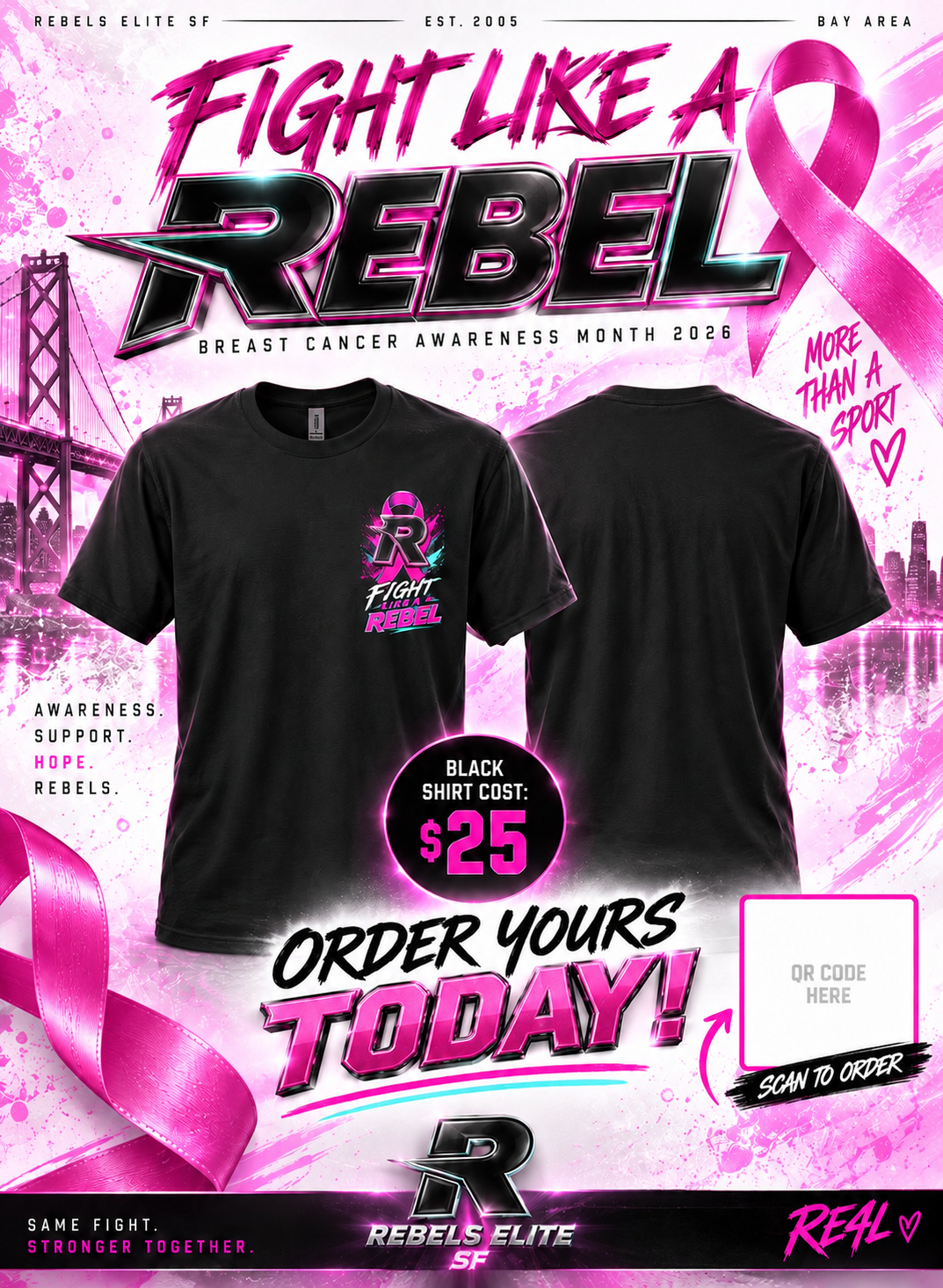 Breast Cancer Awareness T-Shirt 2026