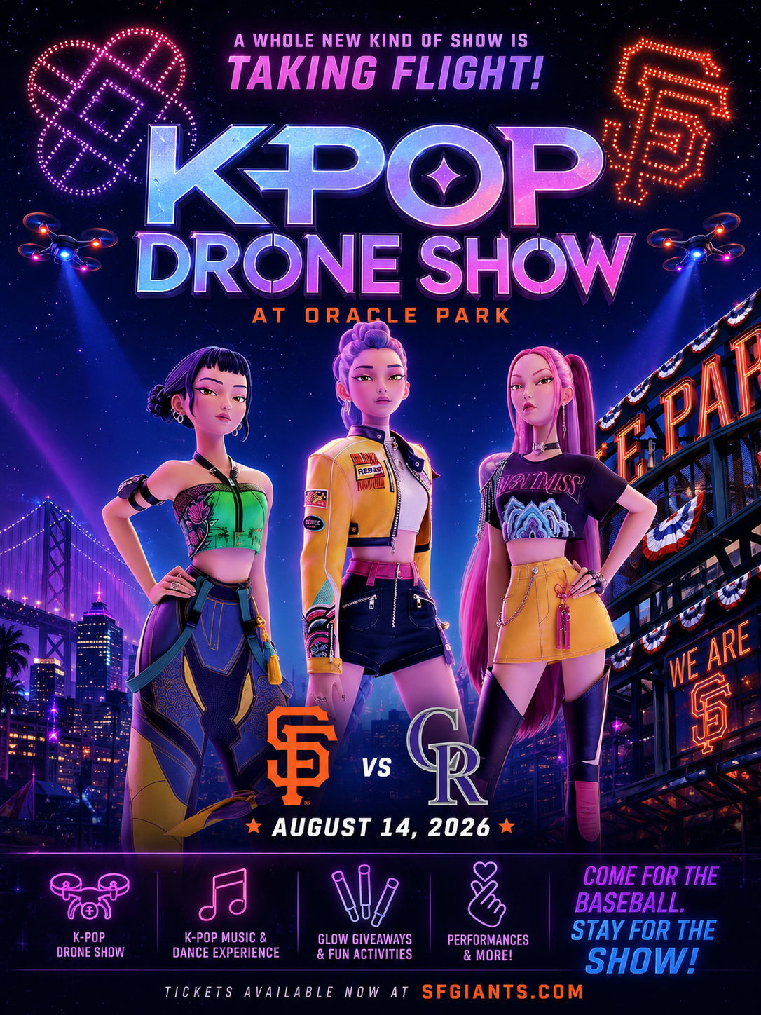 Rebels Elite Alum & Athlete Night! August 14, 2026 (SPECIAL: K-POP DRONE SHOW!!!)