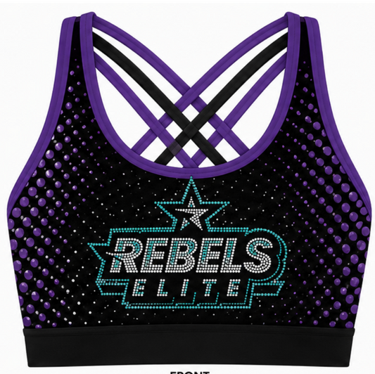ILSV - Purple Practice Sports Bra